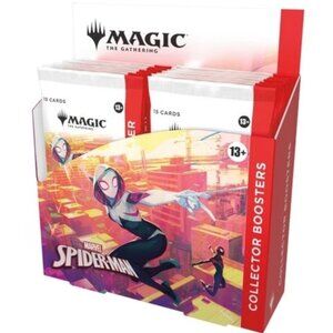 Magic The Gathering Marvel’s Spider-Man Collector Booster Box 12 Packs